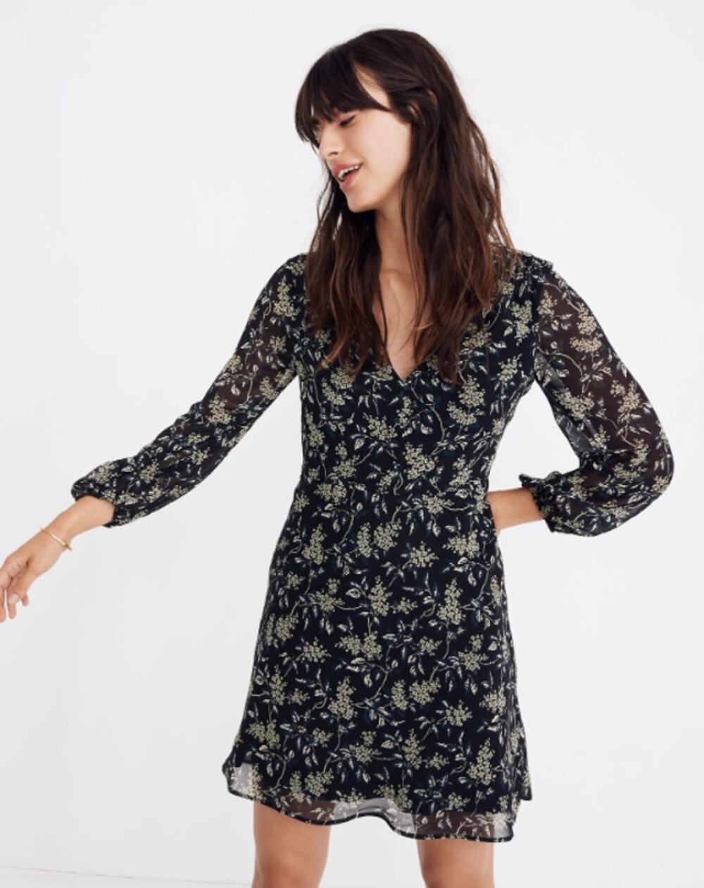Madewell Marguerite Dress in Antique Flora Size 10